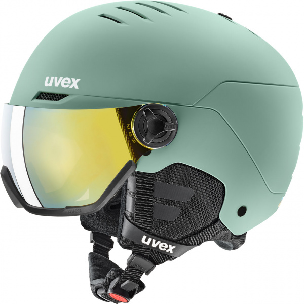 Uvex Wanted Visor oxid green matt |Uvex Ski Helmets | Uvex | U 