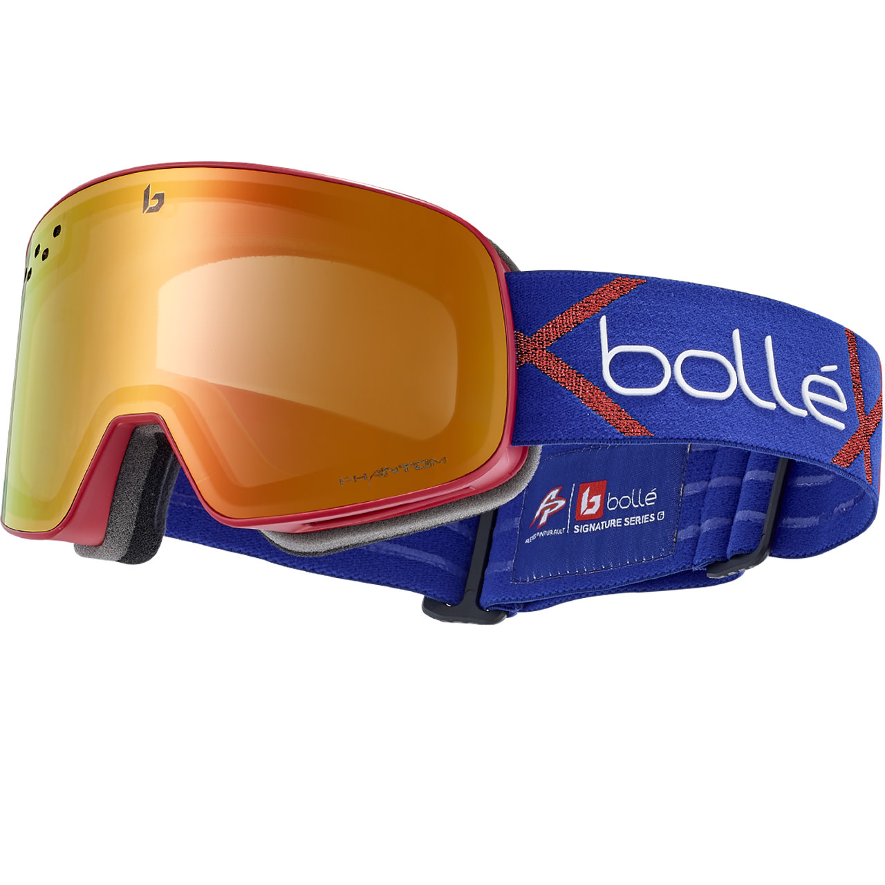 Bolle Nevada Alexis Pinturault Signature Series Phantom fire red ...