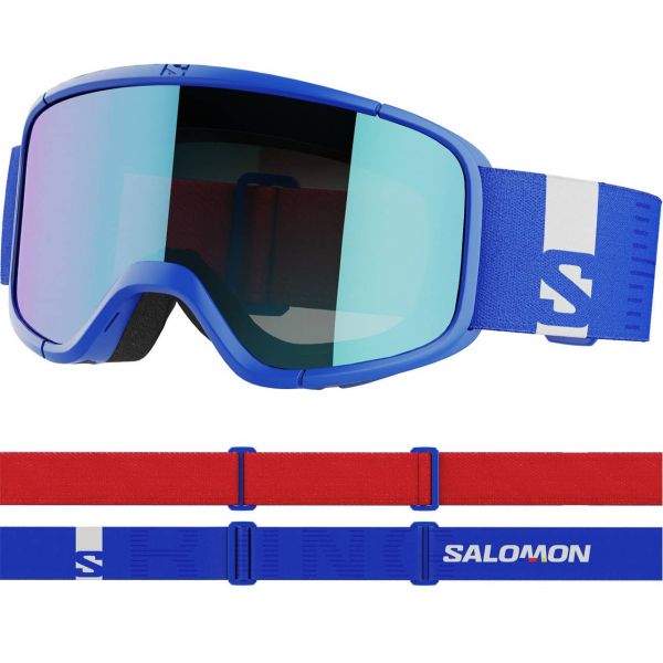 straf fløjte ilt Salomon Aksium 2.0 S race blue ML mid blue |Salomon Ski Goggles | Salomon |  S | BRANDS | XSPO.com