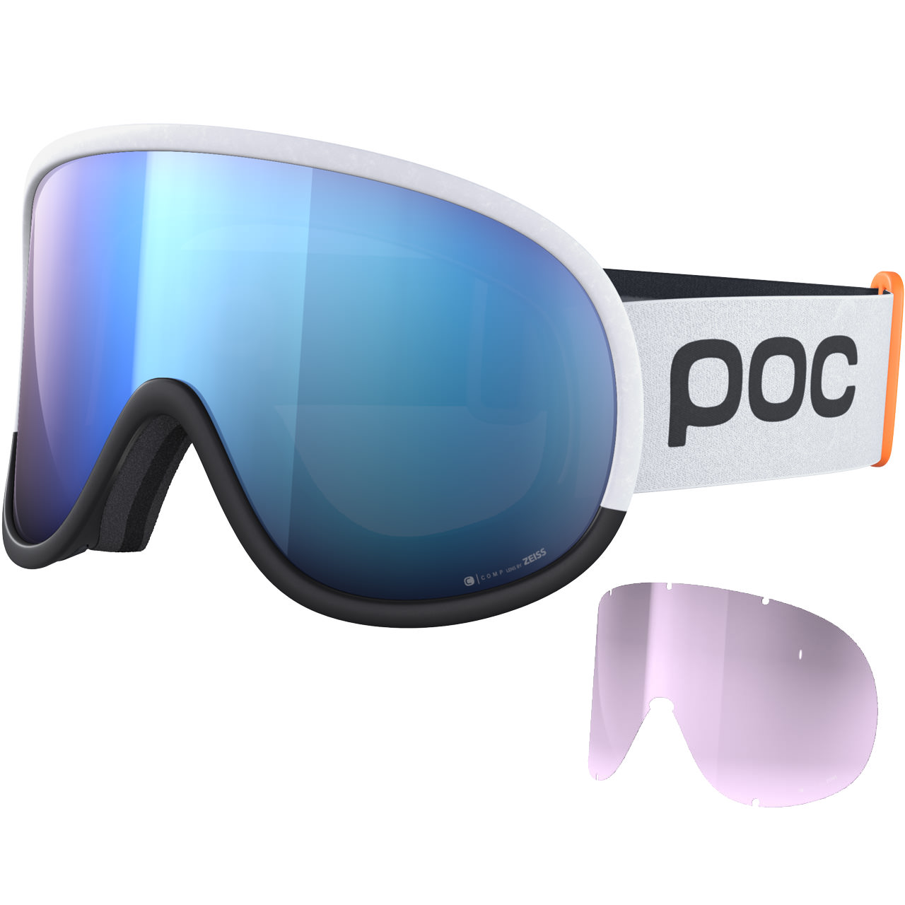 POC Retina Big Clarity Comp hydro white 
