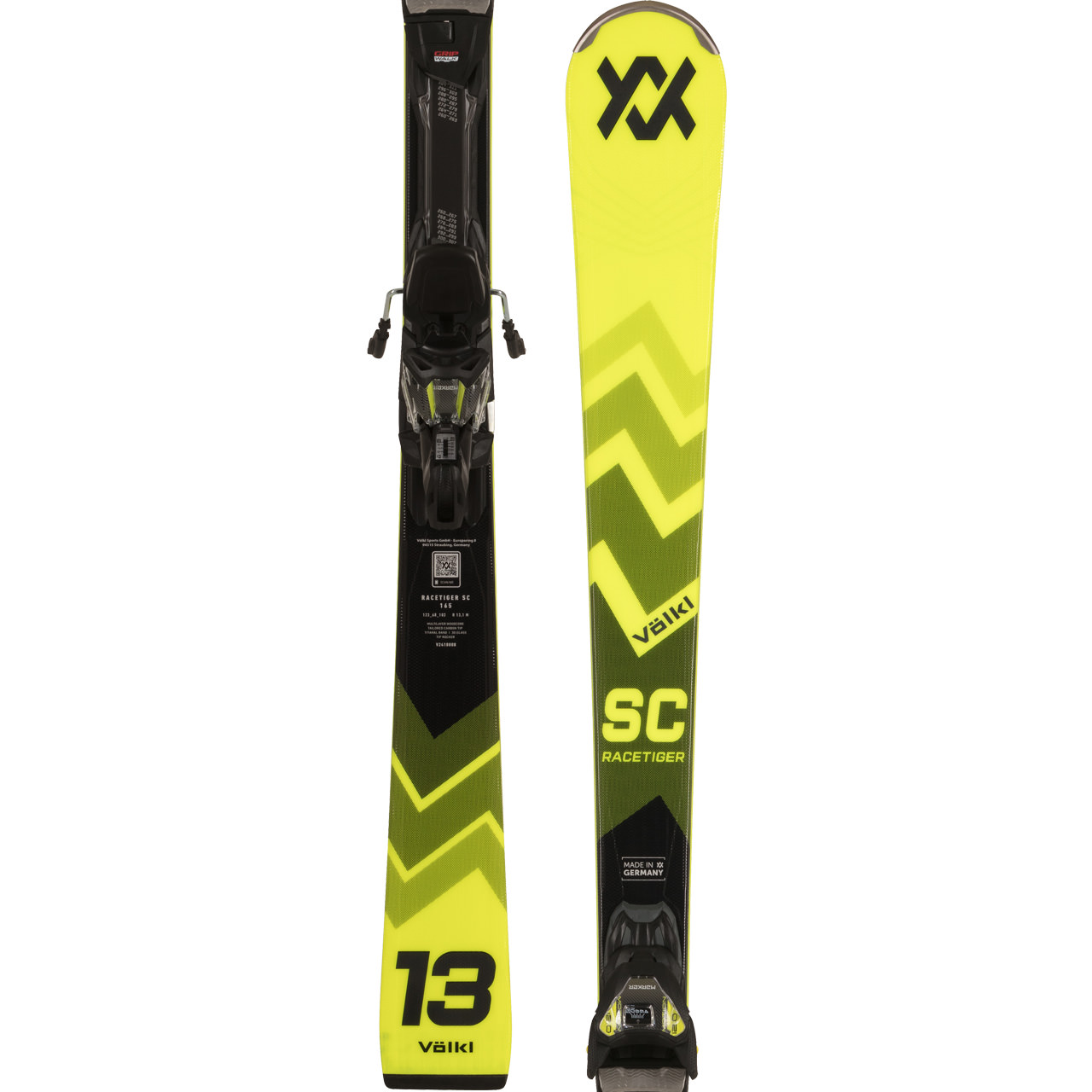 Völkl Racetiger SC yellow (2024/25) - Set incl. Bindings |Völkl 