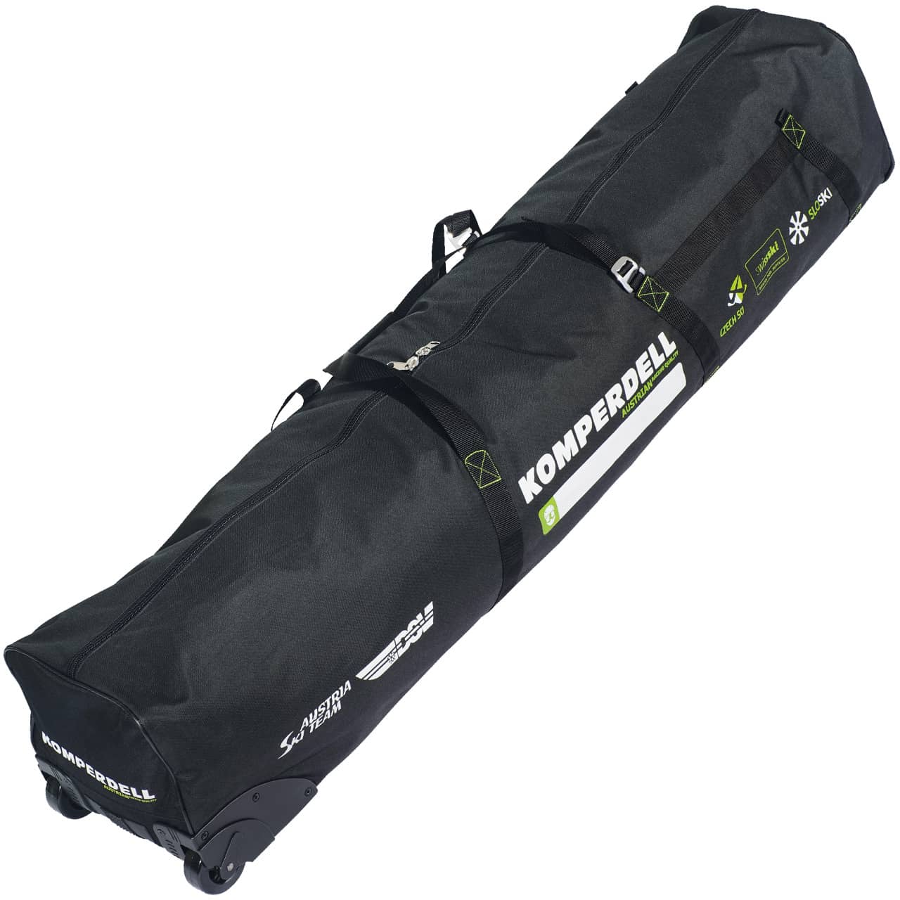 Nationalteam Expandable Pole & Ski Bag with Wheels