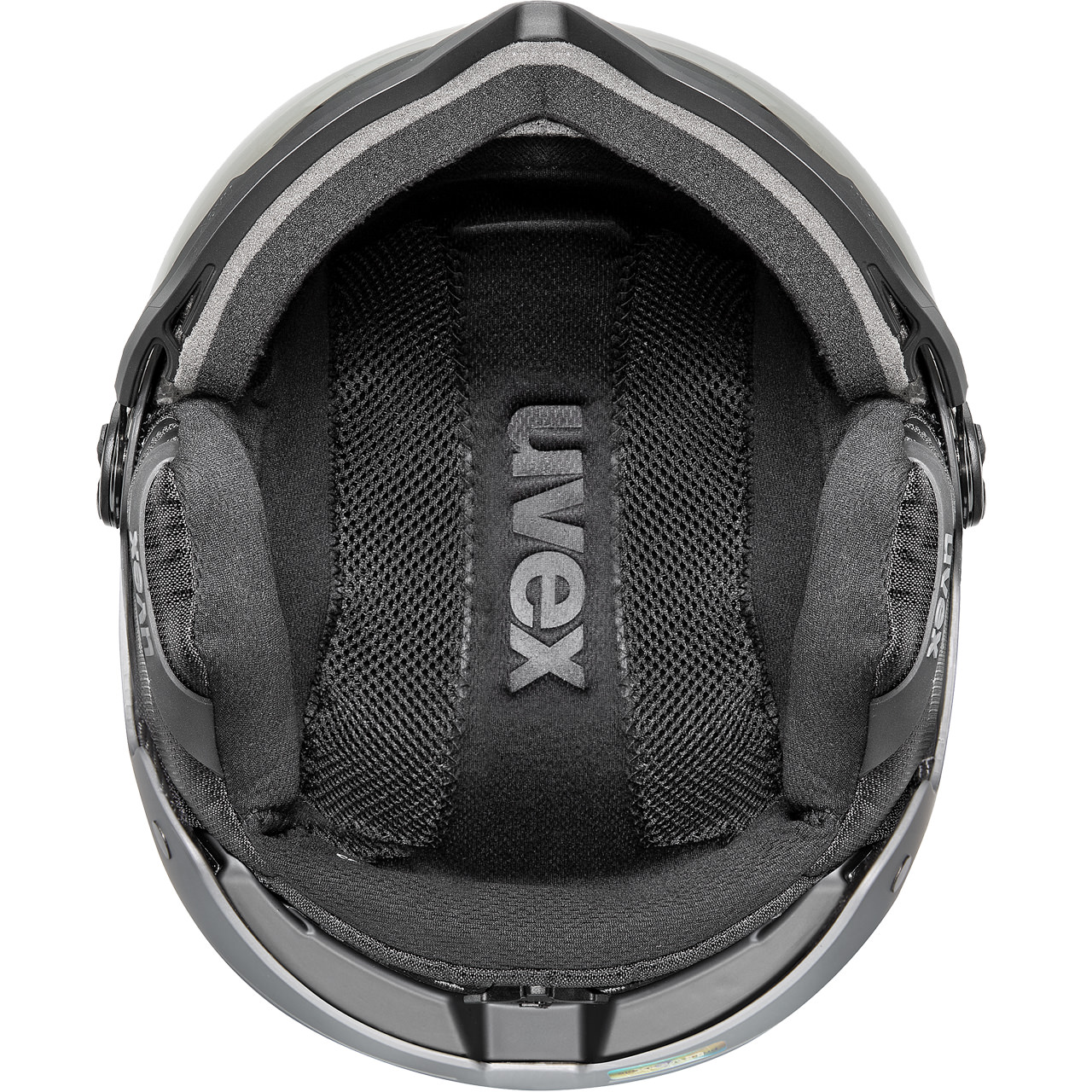 Uvex Wanted Visor pro V black-silver matt |Uvex Ski Helmets | Uvex 
