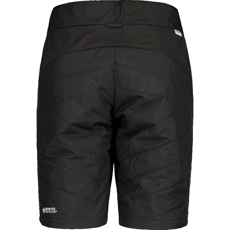 down insulated shorts