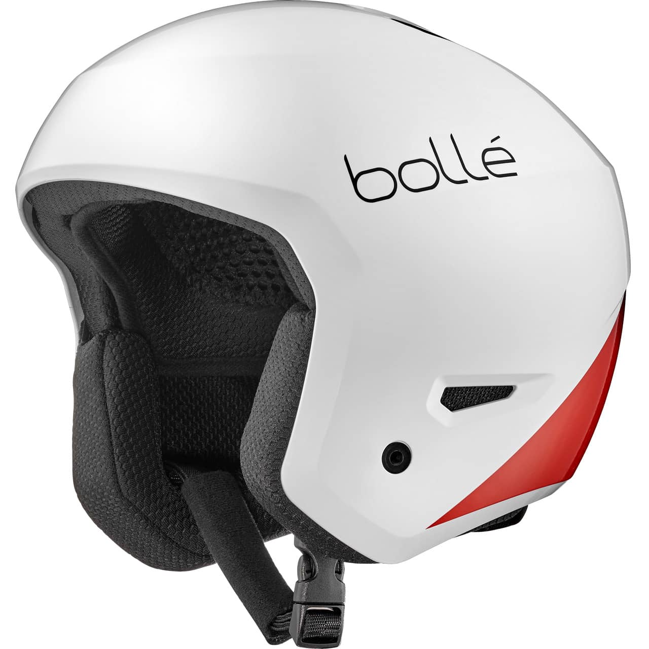 Bolle Medalist Pure white/black/red shiny |