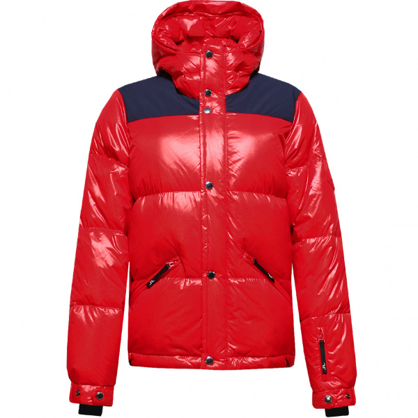 J.Lindeberg Women Down Ski Jacket SOLAR barbados cherry
